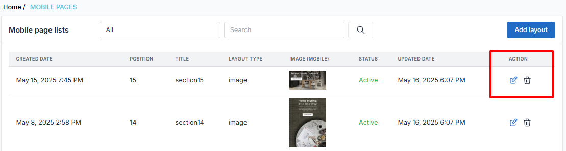 Streamlining Your KartmaX Dashboard: Customize your Mobile App Homepage
